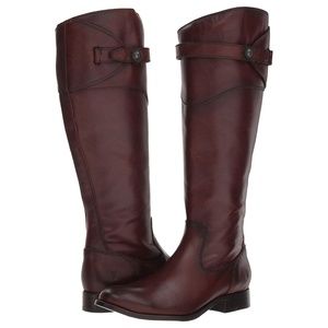 Frye Molly Brown Leather Boots